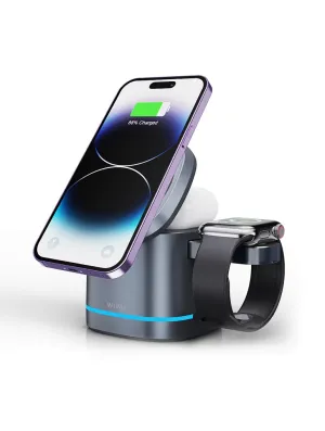 Shop Today Save Wiwu Wi-W024 3 In 1 Wireless Charger