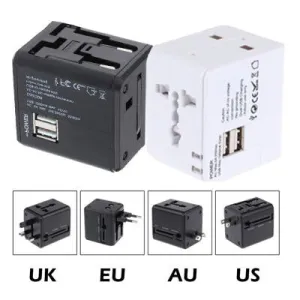 Grab It Now Limited Stock Offer World Travel Adaptor With Zipper Pouch