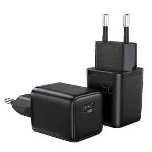 Grab Todays Deal Joyroom L-P251 Mini Fast Usb Type C Pd Charger 25W Eu Plug - Black