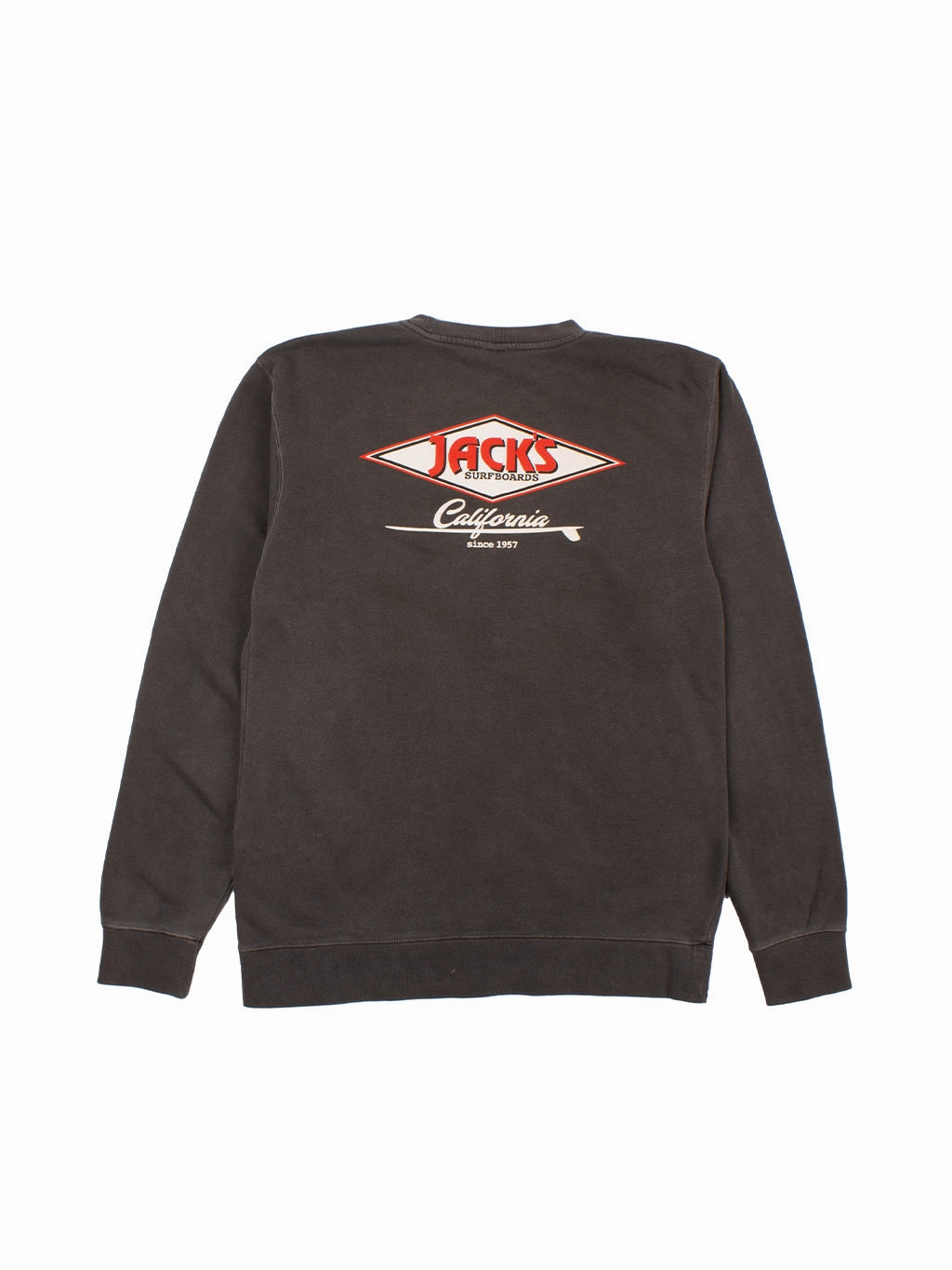 Shop Smart Save Cal Diamond Pigment Crewneck Sweatshirt - Black