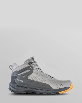 Hot Deals Today Men'S Oboz Katabatic Waterproof Mid Hiking Boots - Hazy Gray