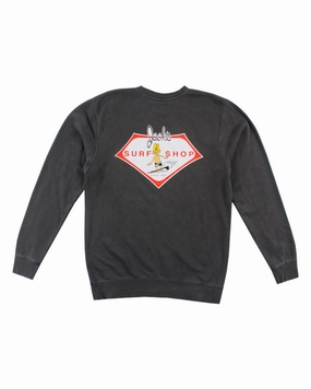 Little Dude Pigment Crewneck Sweatshirt - Pigment Black Unmissable Deal Today Limited Stock Deals