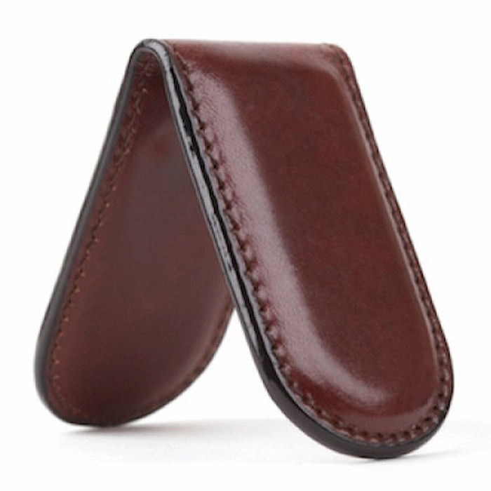 Old Leather Money Clip Hot Price Drop