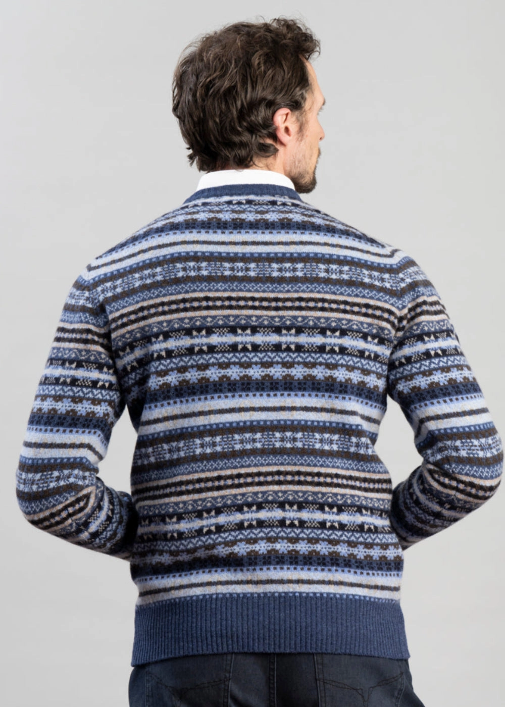 Lambswool Fairisle Crew Surprise Offer Now Sweet Deal Today