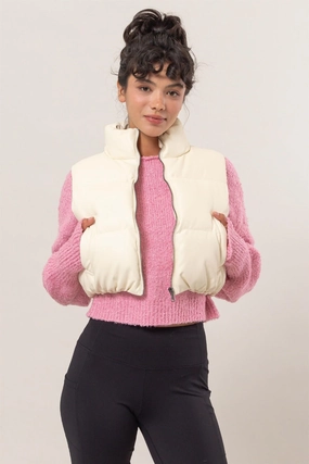 Hyfve Pocketed Solid Vest Coat Hot Discount Deal Hot Pick Deal