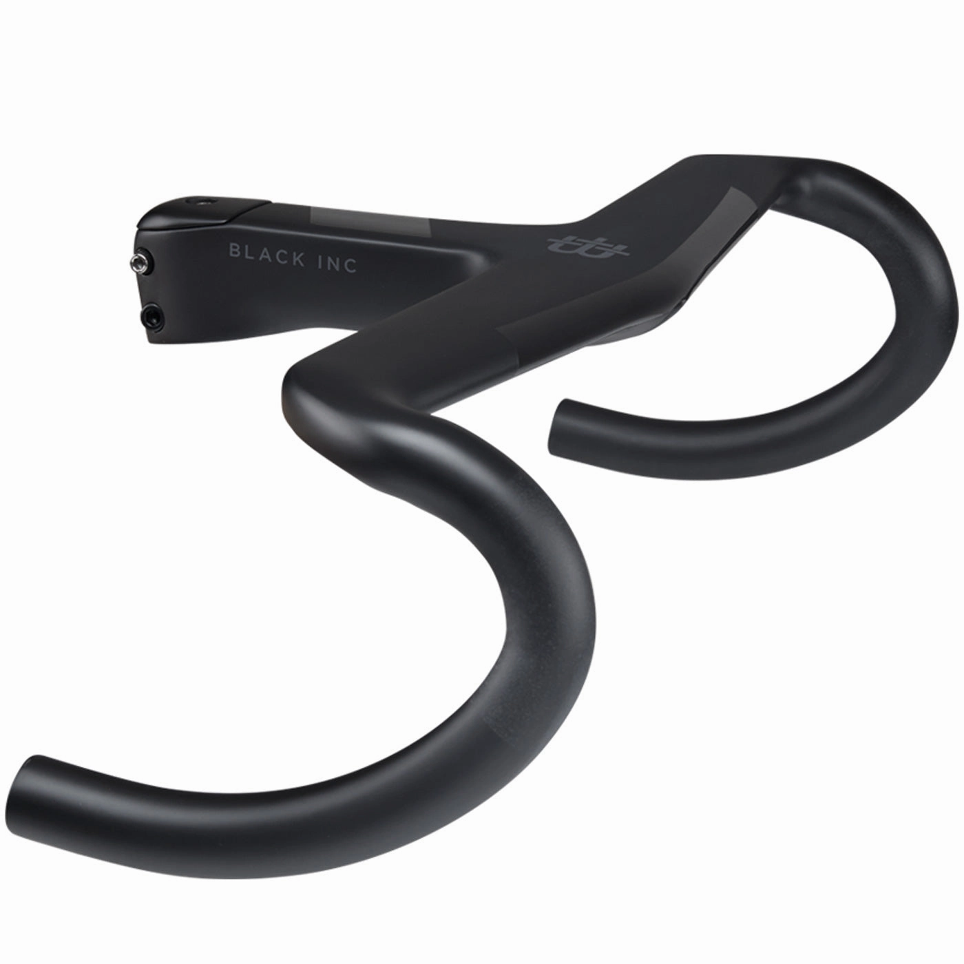 Integrated handlebar Black Inc Carbon 420mm Aero Bend - Black 