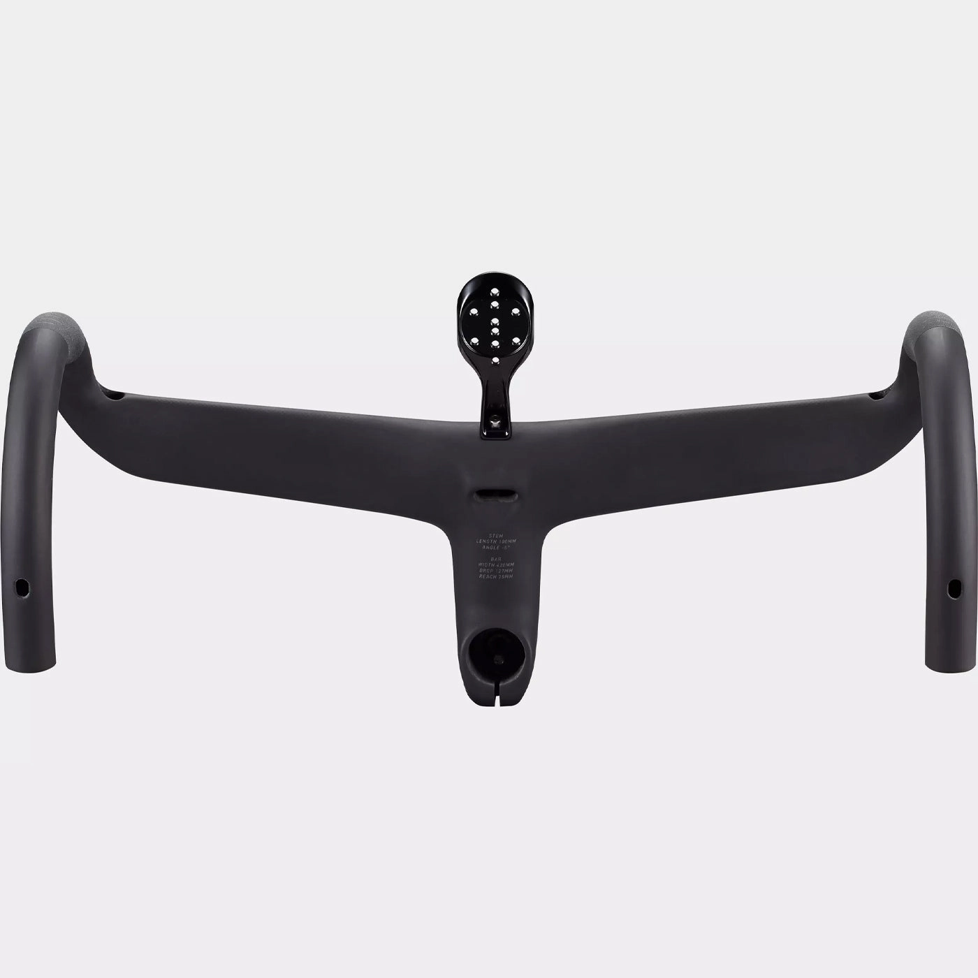 Integrated handlebar Roval Rapide 380 mm - Black 