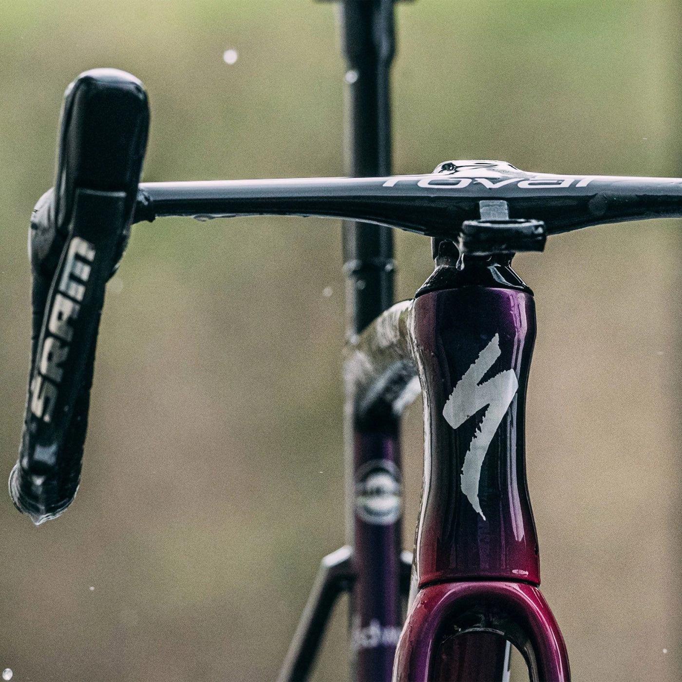 Integrated Roval Rapide handlebar 400 mm - Black 