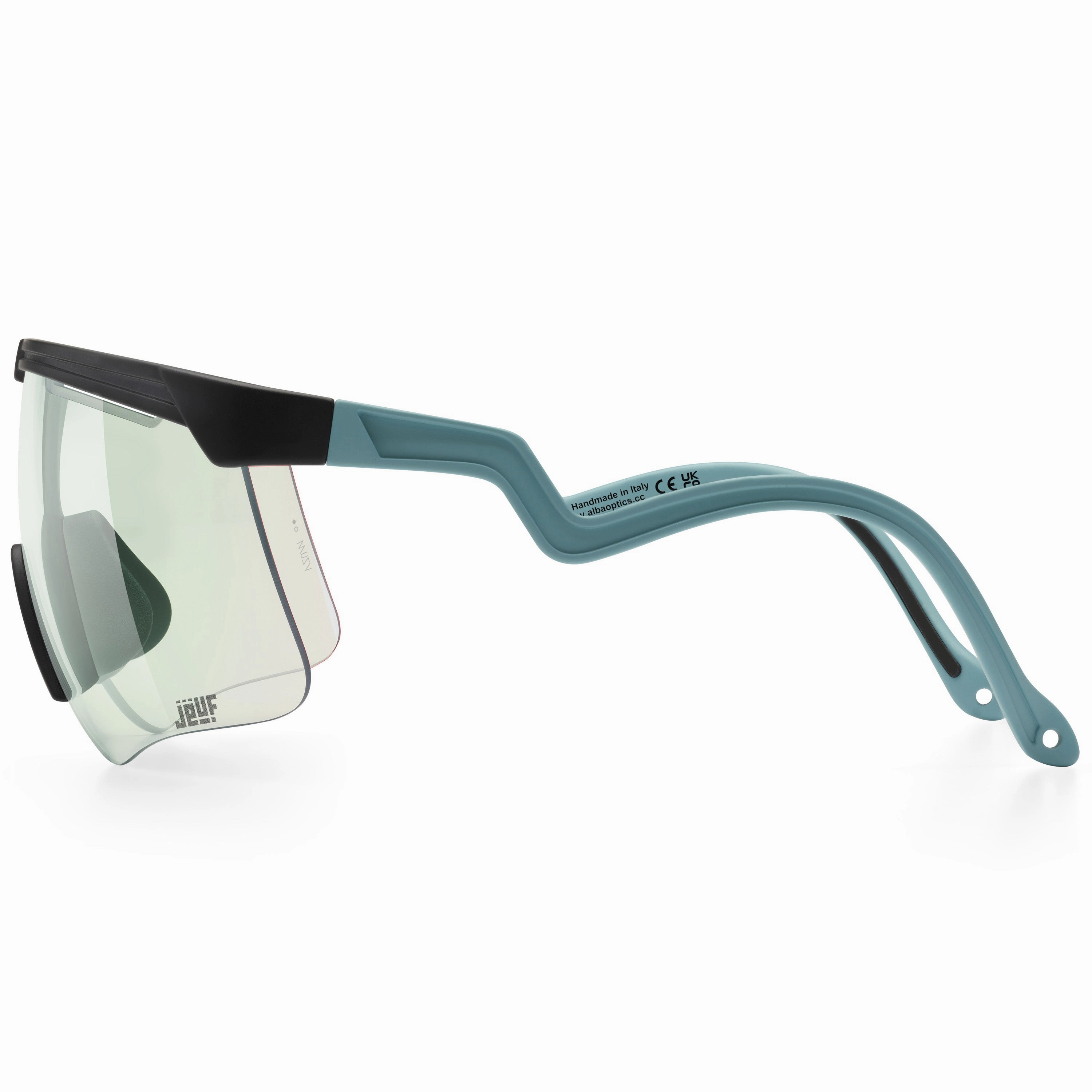 J?uf x Alba Optics Delta Glasses - Vzum F-Lens Beetle