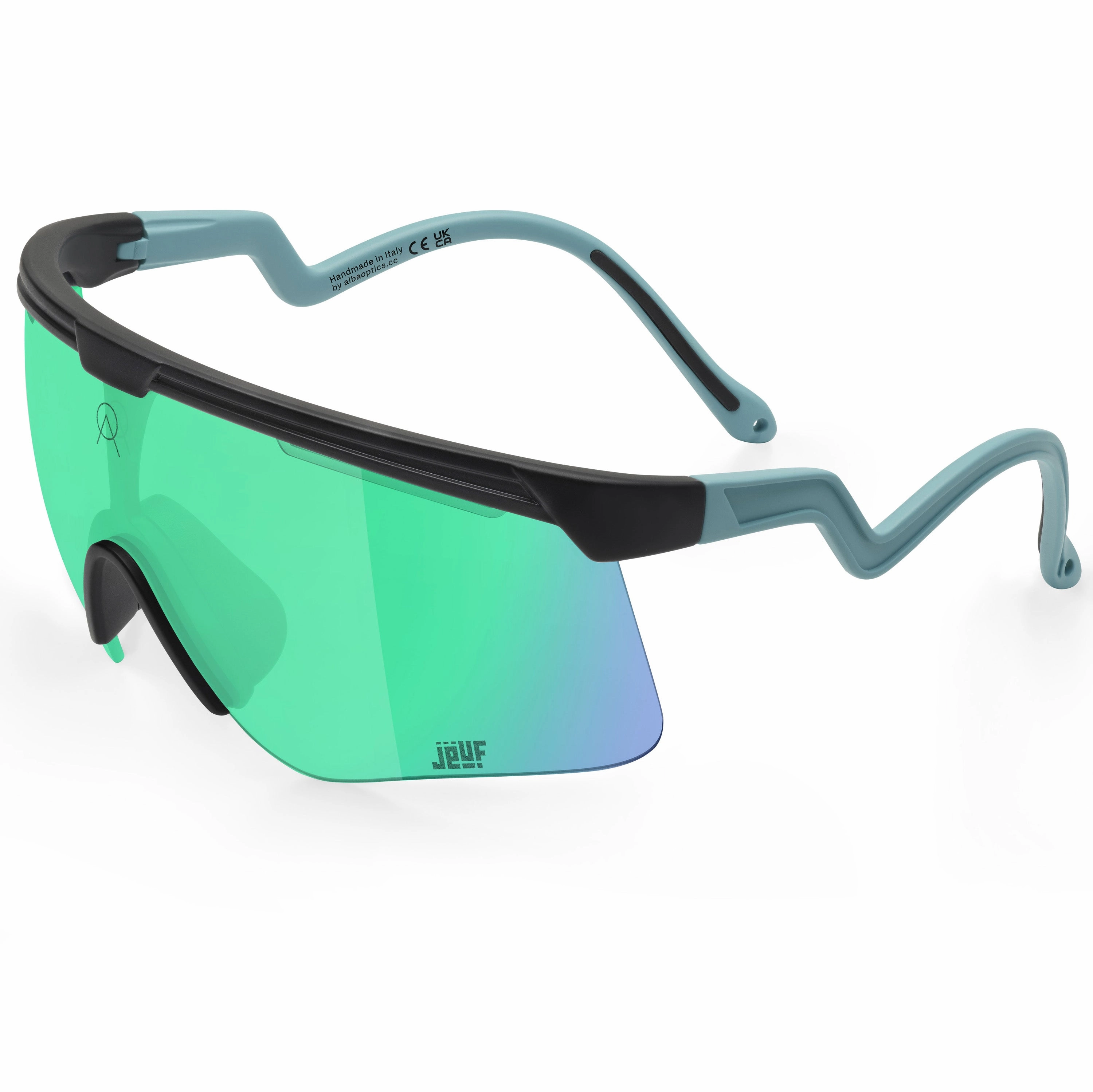 J?uf x Alba Optics Delta Glasses - Vzum F-Lens Beetle