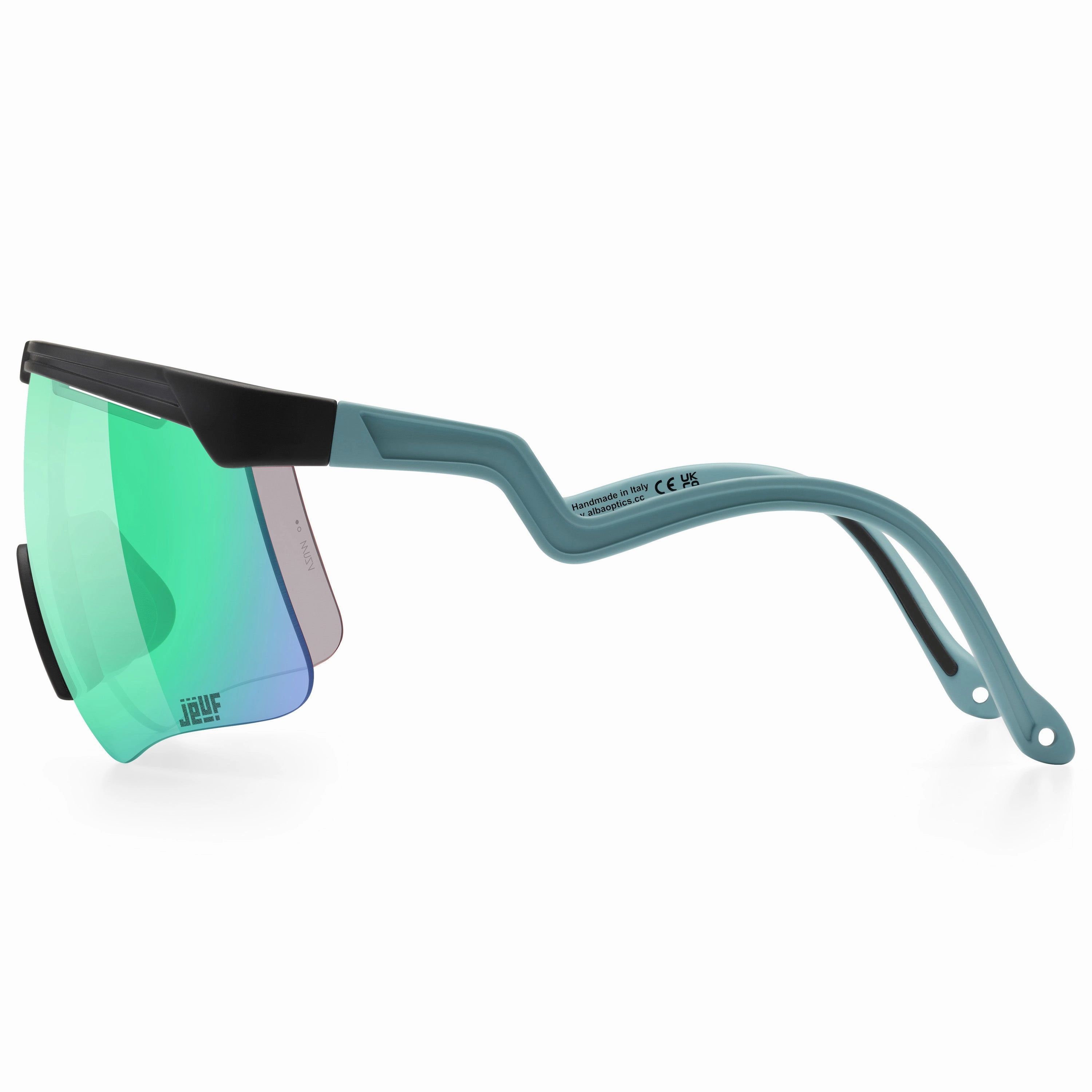J?uf x Alba Optics Delta Glasses - Vzum F-Lens Beetle