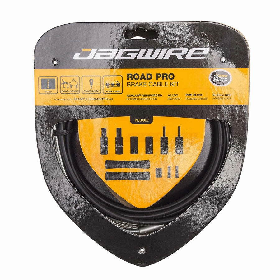 Jagwire Road Pro Brake Cable Kit - Black