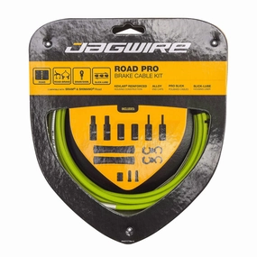 Jagwire Road Pro Brake Cable Kit - Green