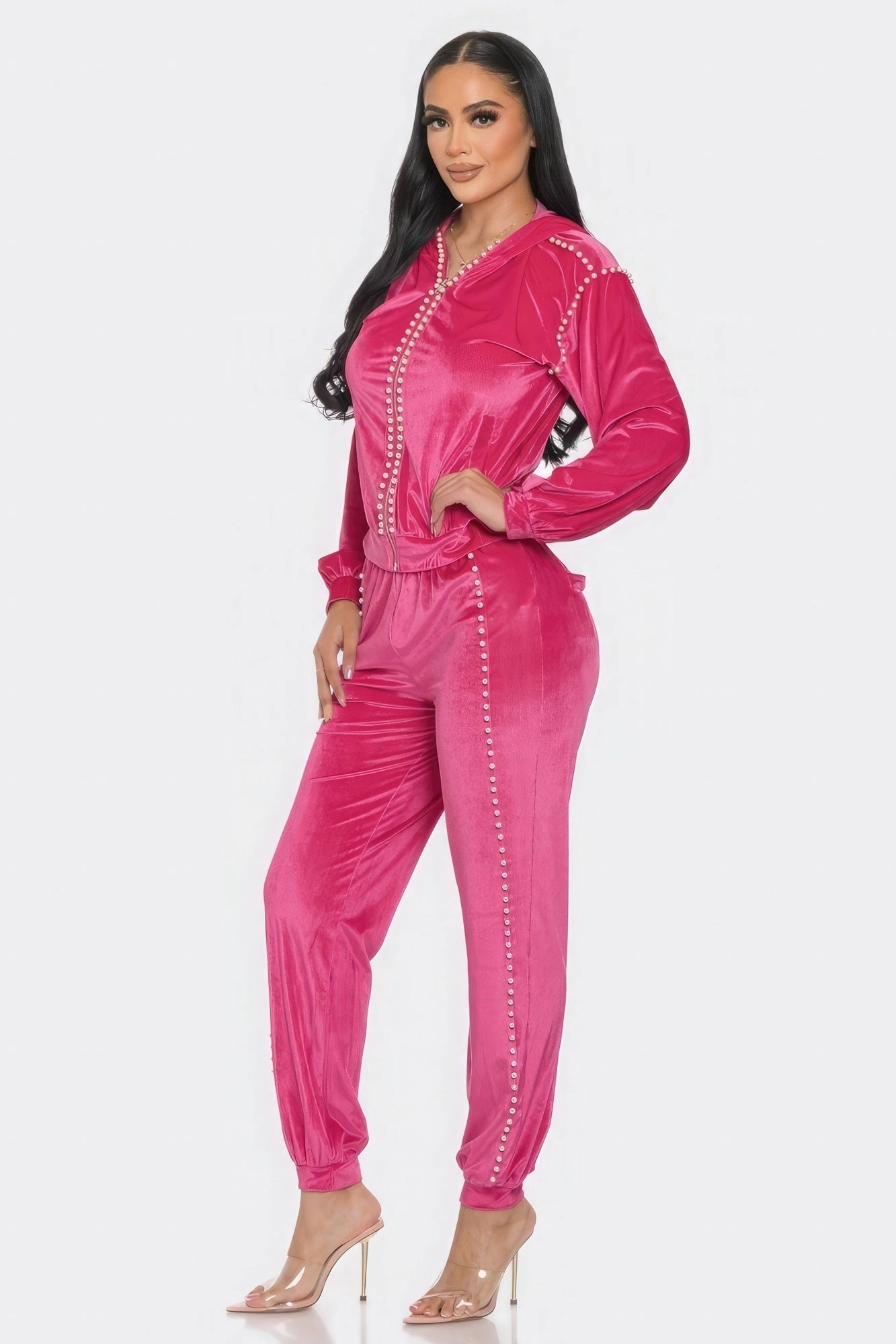 Jogger With Pearls Set Shop Save Today Flash Deal Today