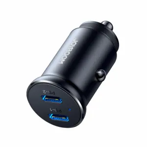 Sweet Deal Inside Joyroom Jr-Ccn06 30W 2C Mini Metal Car Charger