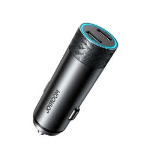 Joyroom Jr-Cl13 50W Dual-Port Pd Car Charger - Gray Big Hot Sale