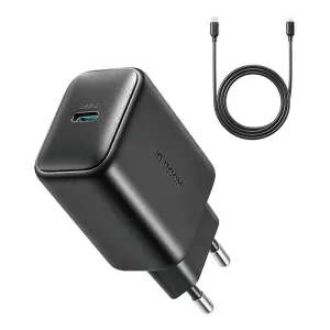 Joyroom Jr-Tcf23 25W Charger Eu C To C Cable 1M Black Dont Miss This Steal