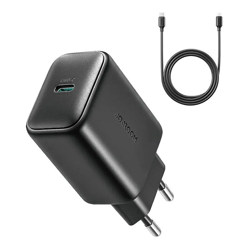 Joyroom Jr-Tcf23 25W Charger Eu C To C Cable 1M Black Dont Miss This Steal