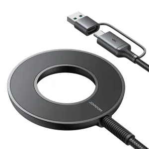 Joyroom Jr-Wqm03 Magnetic Wireless Charger - Black Dont Miss This Steal