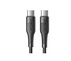 Price Slash Today Dont Wait Save Joyroom S-1230M3 Type-C To Type-C Fast Charging Data Cable 1.2M - Black
