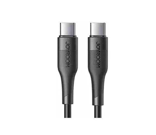 Price Slash Today Dont Wait Save Joyroom S-1230M3 Type-C To Type-C Fast Charging Data Cable 1.2M - Black