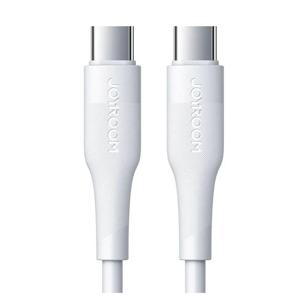 Online Exclusive Steal Today Only Hot Sale Joyroom S-1230M3 Type-C To Type-C Fast Charging Data Cable 1.2M - White