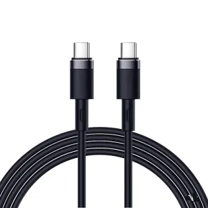 Today Only Offer Joyroom S-1230N9 Type-C To Type-C Liquid Silicone Data Cable 1.2M Black