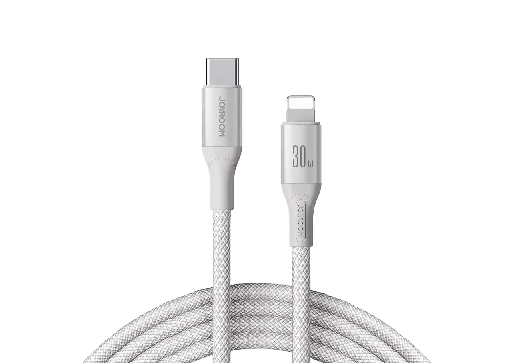 Clearance Sale Joyroom S-A28 30W Fast Charging Data Cable Braided Type C To Lightning 2M