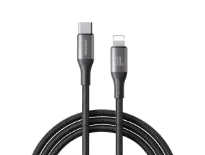 Joyroom S-A28 30W Fast Charging Data Cable Braided Type C To Lightning 2M Todays Mega Savings
