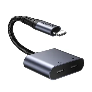 Joyroom Sy-L02 2 In 1 Audio Adapter Lightning To Dual Lightning - Black Steal the Deal Now Todays Hot Pick