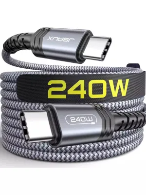 Mega Discount Today Jsaux Cc0042 240W Usb-C To Usb-C Cable 3M Grey