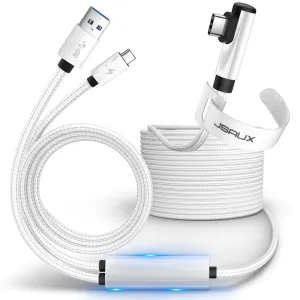 Gift Ideas Galore Weekend Specials Jsaux Cd0044 2-In-1 Usb-C Link Cable For Oculus