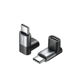 Jsaux Dd0008 90 Usb-C To Usb-C Right Angle Adapter 2Pack Deal Frenzy Today