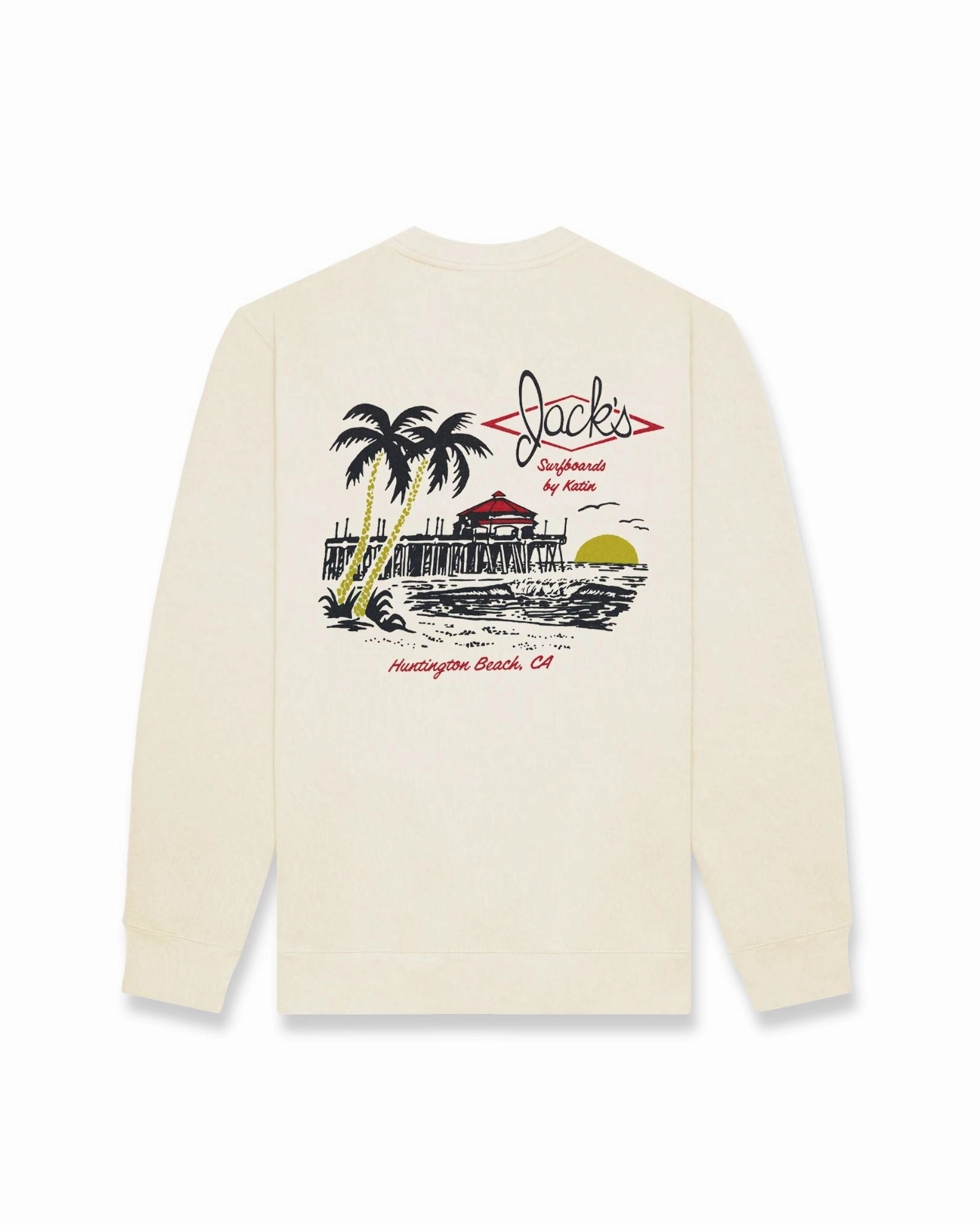 Katin X Jack'S North Side Crewneck Sweatshirt - Natural Exclusive Online Discount Special Steal Event