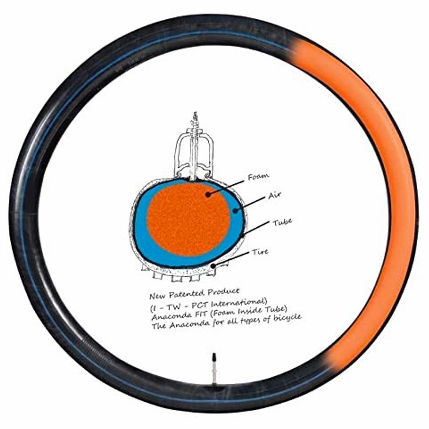 Kit 2 Inner Tube Barbieri Anaconda Fit - 700x40