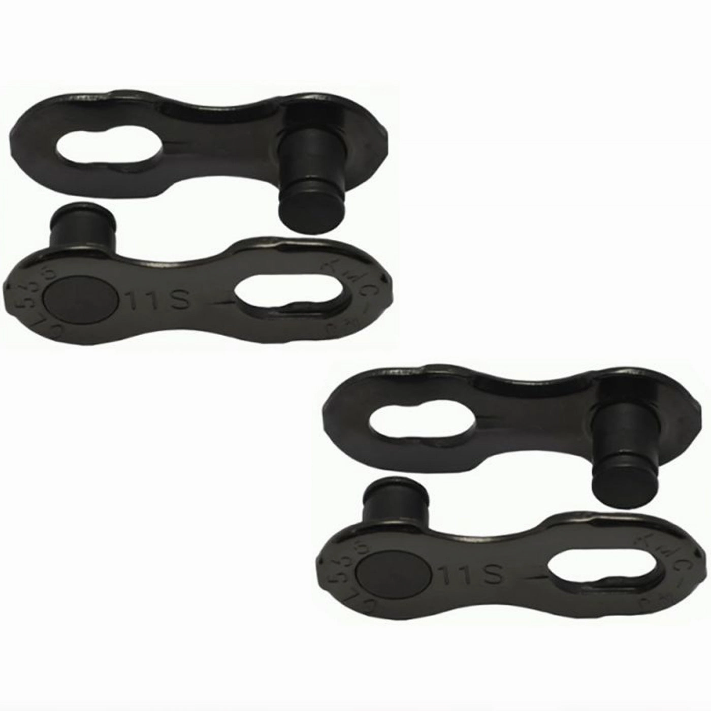KMC 11R Reusable MissingLink - 2 Pieces - Black