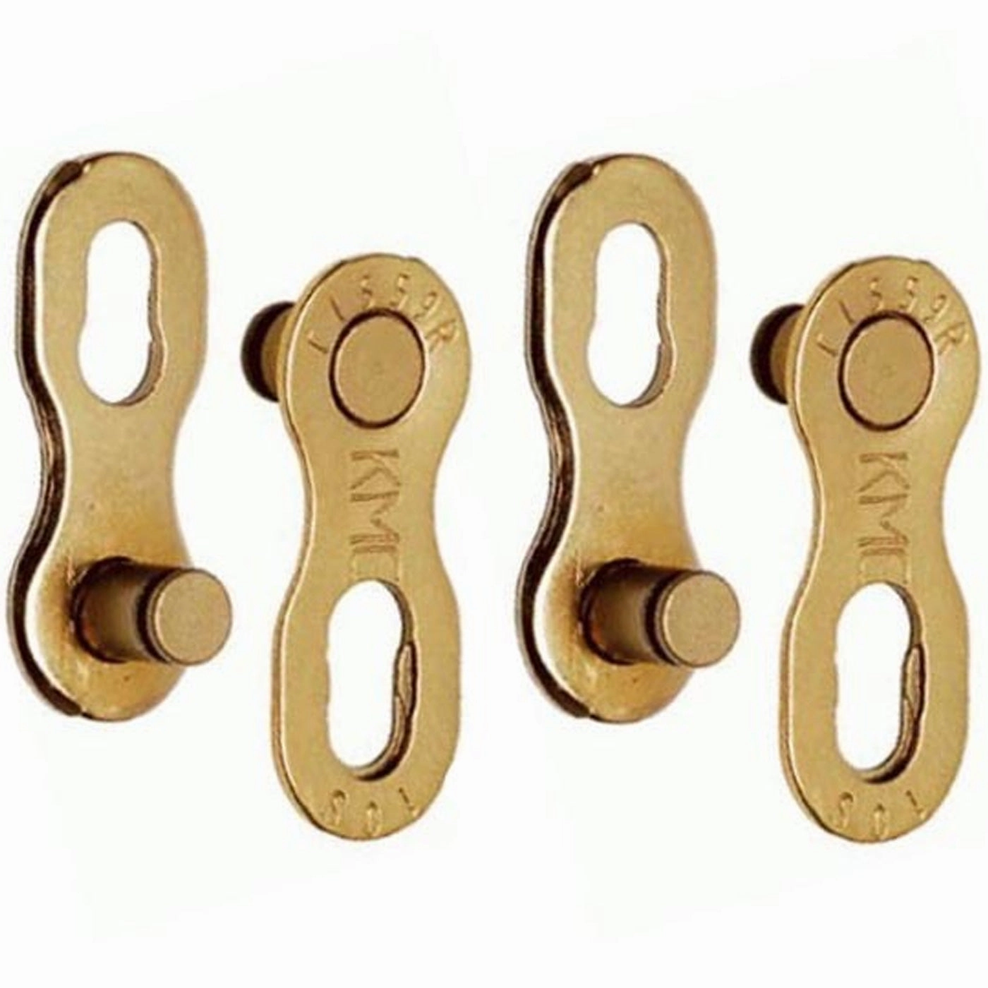 KMC MissingLink 10R Reusable - 2 Pieces - Gold