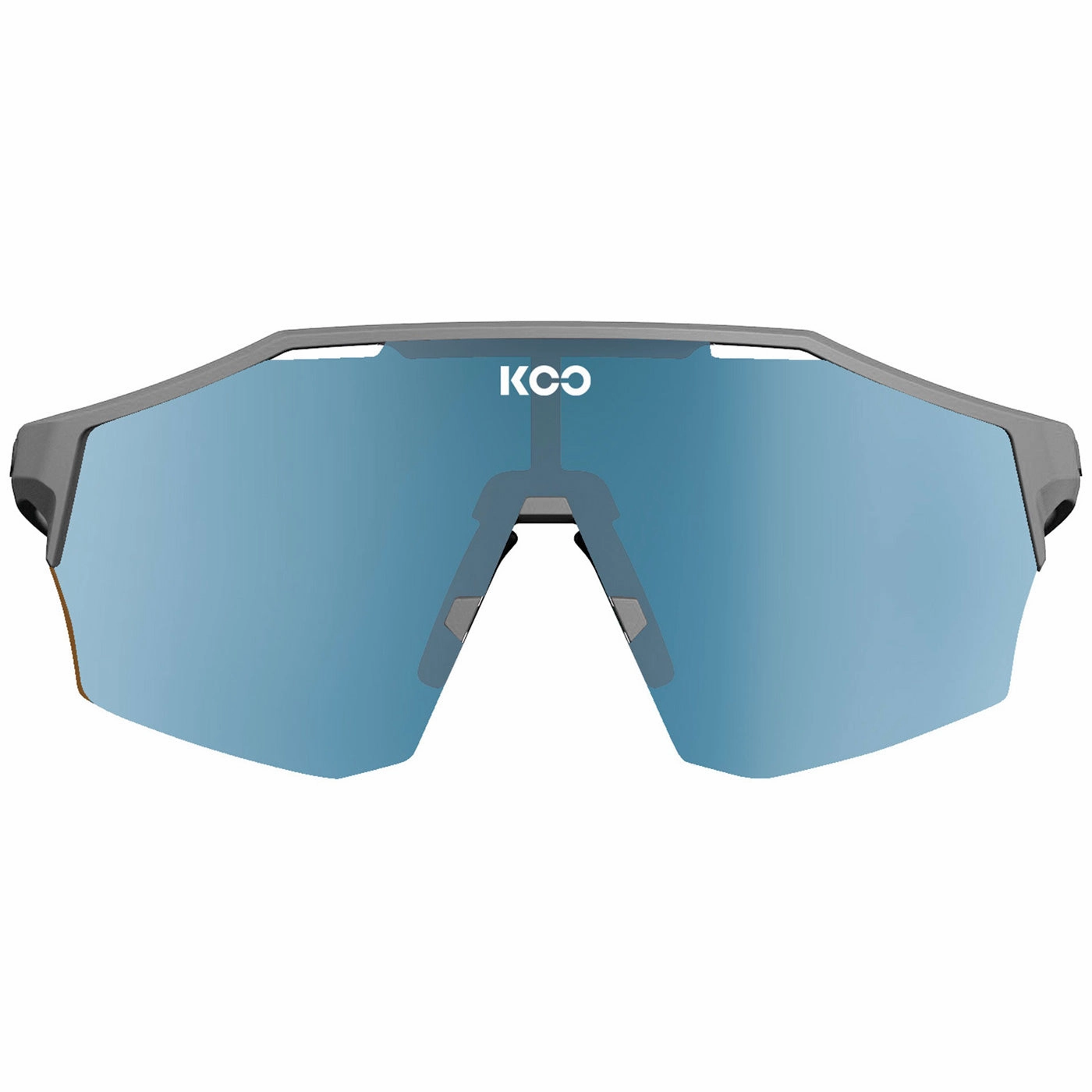 KOO Alibi Large sunglasses - Grey Matt Turquoise