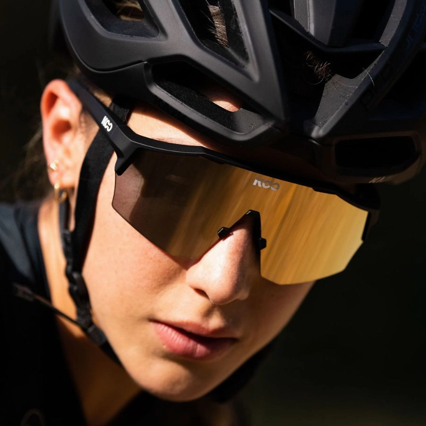 KOO Alibi sunglasses - Black Matt Gold