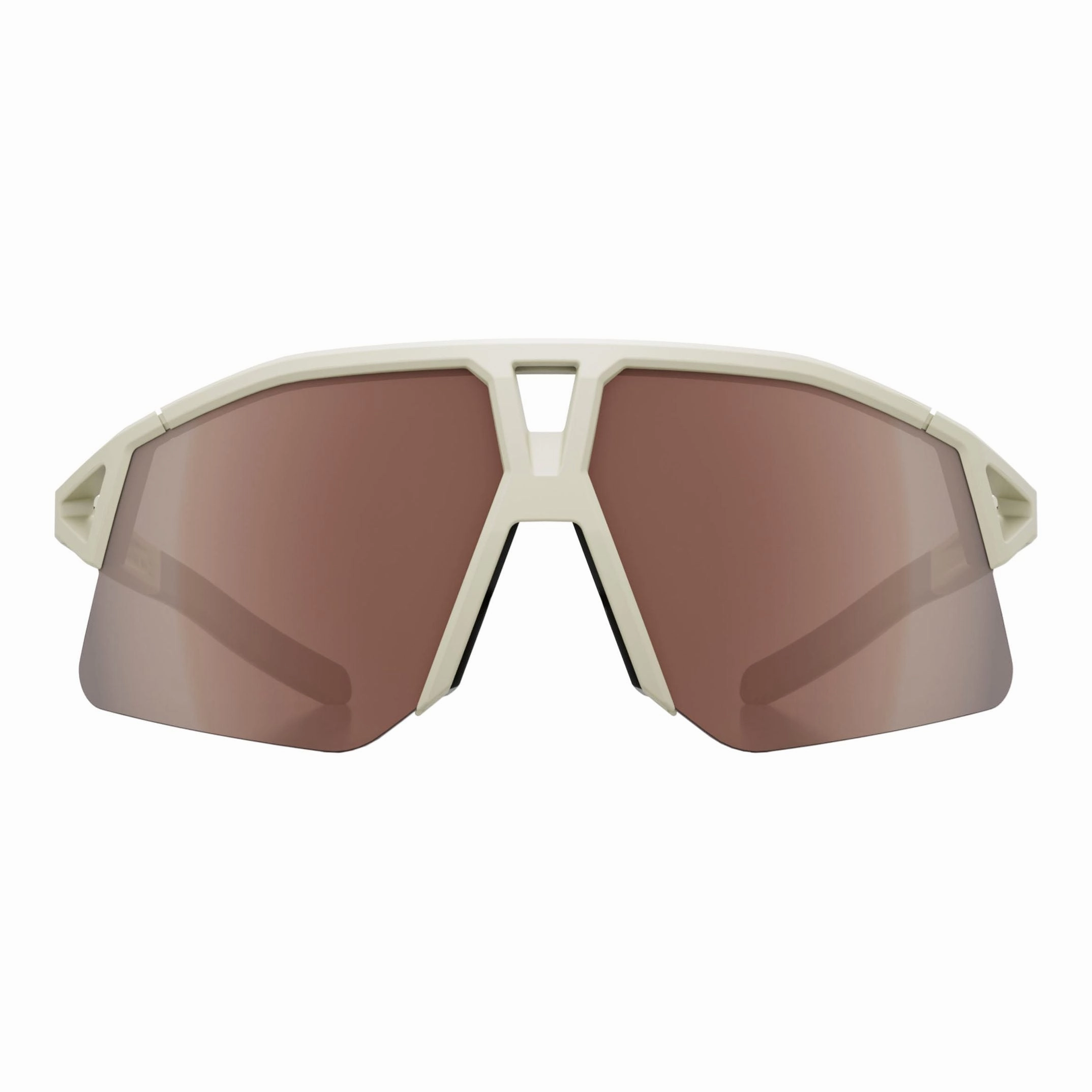 KOO Hype sunglasses - Almond White Matt Brown