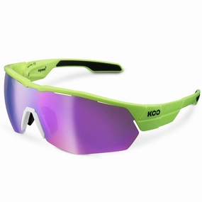 KOO Open Cube Sunglasses - Yellow fluo
