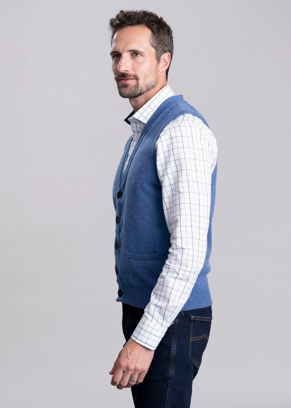Lambswool 2 Ply Waistcoat EndofWeek Deals