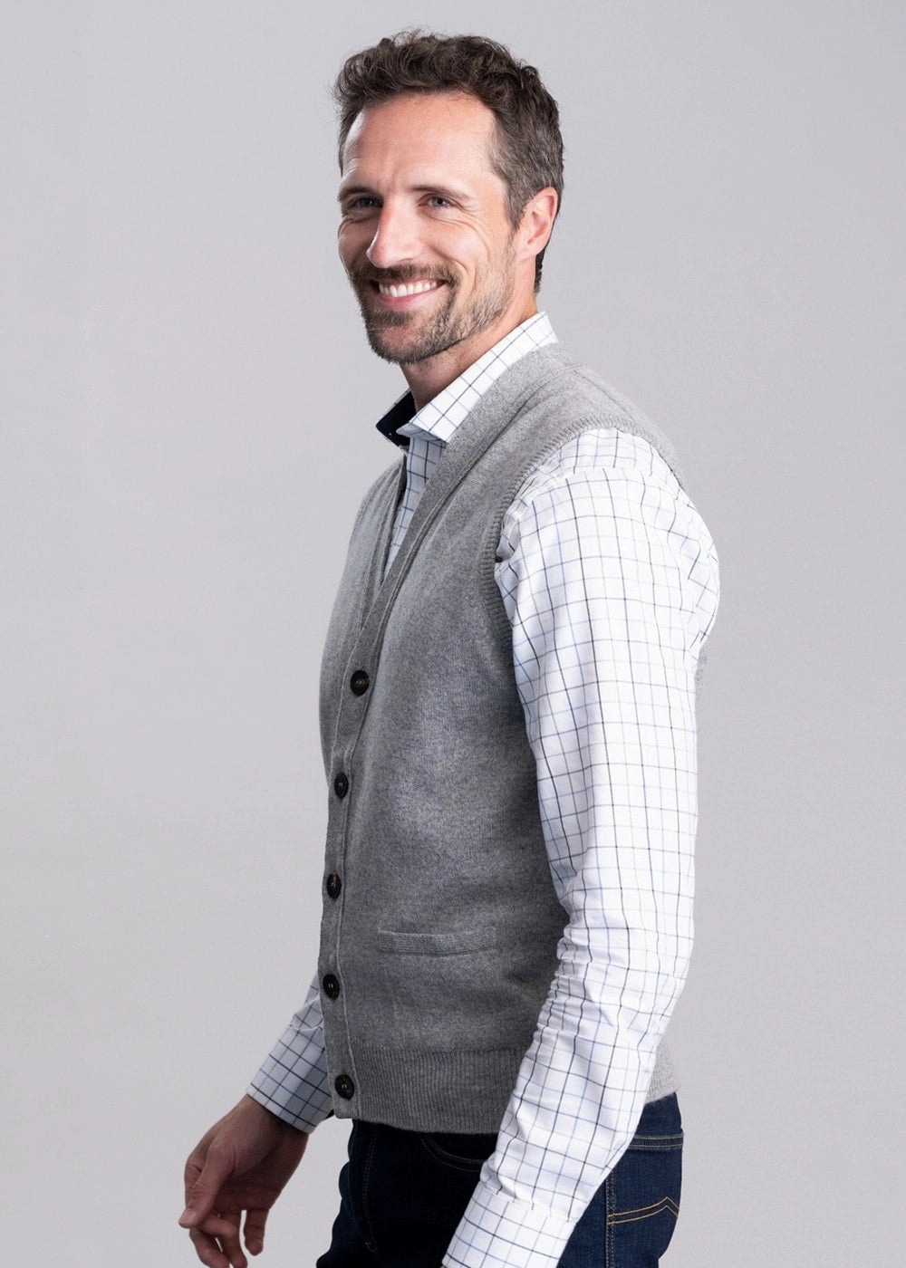Todays Mega Savings Today Only Steal Lambswool 2 Ply Waistcoat