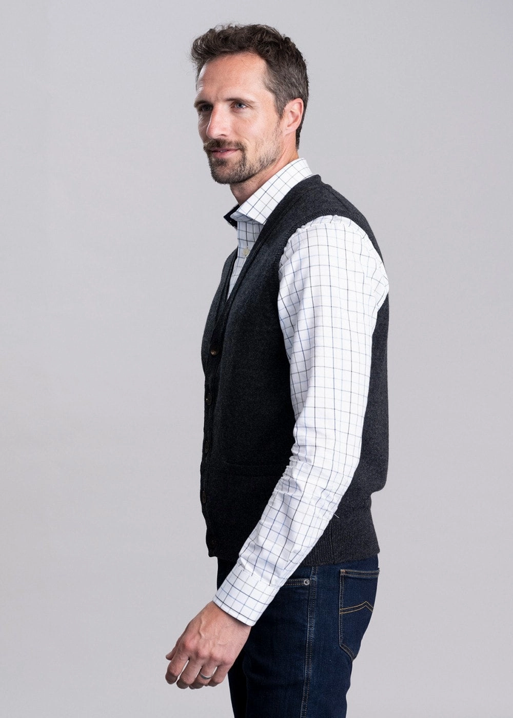 Dont Wait Save Lambswool 2 Ply Waistcoat