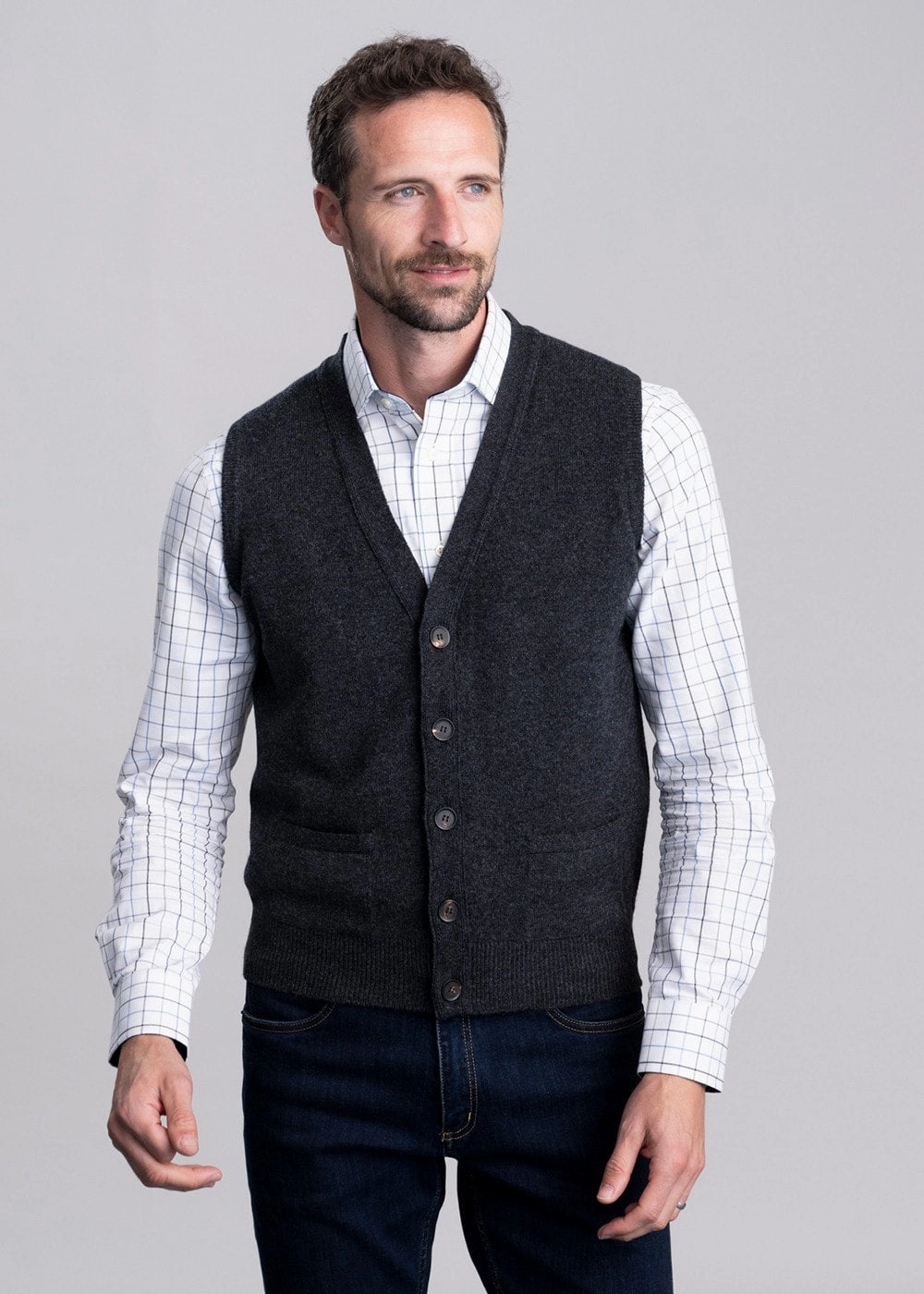 MustHave Deal Lambswool 2 Ply Waistcoat