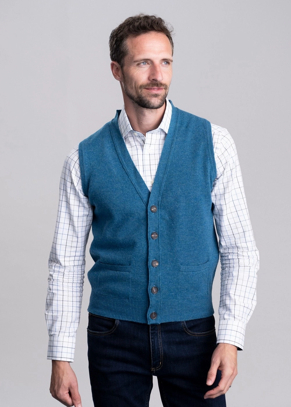 Price Slash Today Save Today Event Lambswool 2 Ply Waistcoat