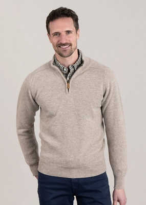 Lambswool 2 Ply Zip Neck Sweet Deal Inside Hot Offer Inside