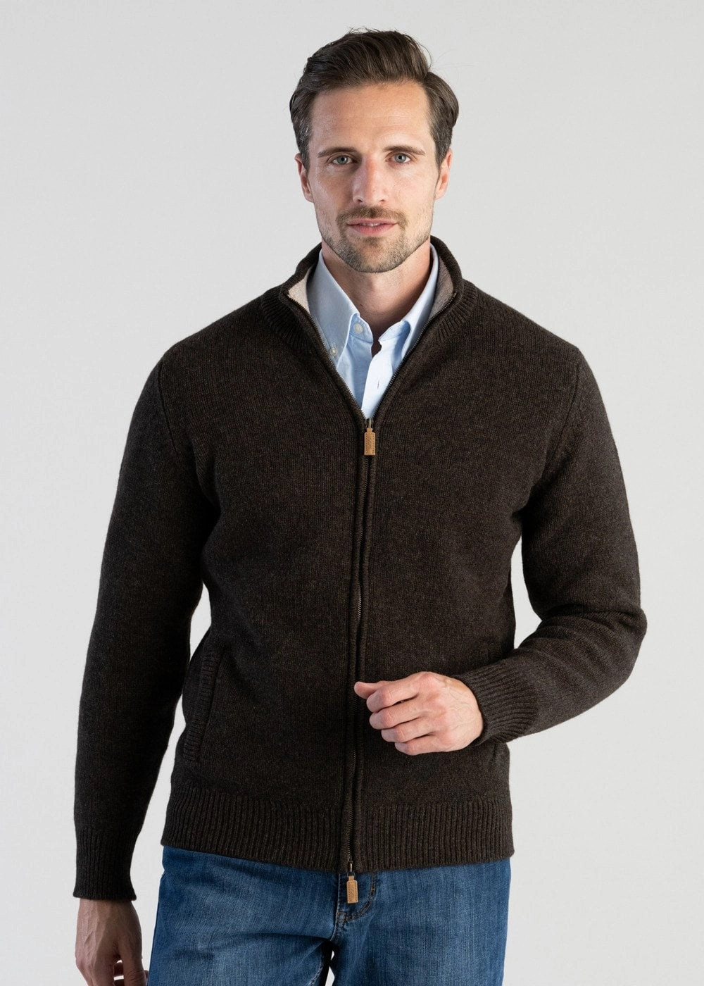 MustHave Deals Limited Stock Alert Lambswool 4 Ply Plain Jacket