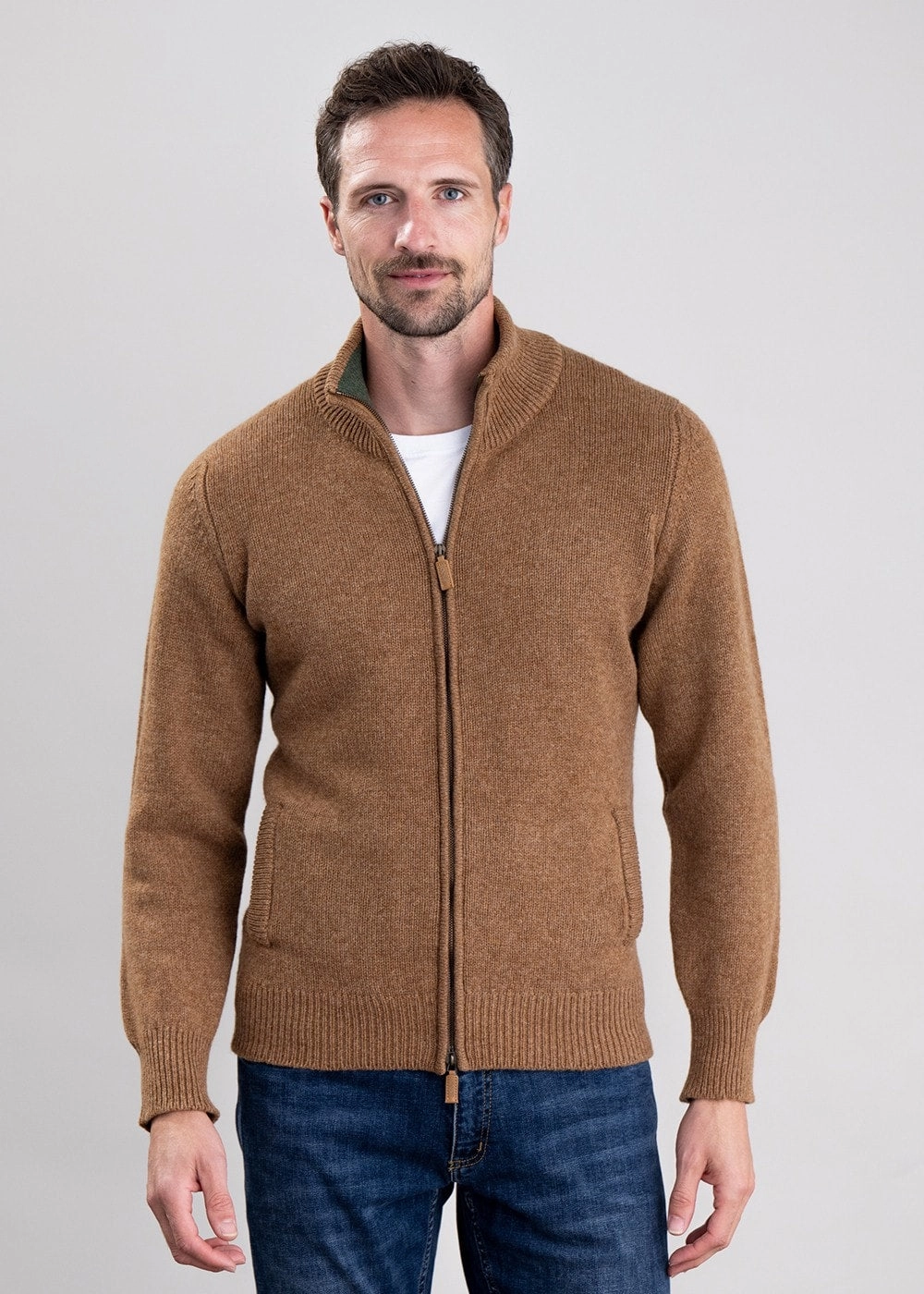 Lambswool 4 Ply Plain Jacket Flash Offer Today Clearance Blowout