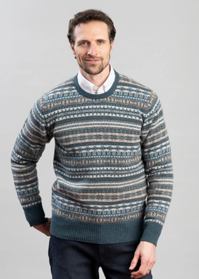 Online Exclusive Steal Grab It Before Gone Lambswool Fairisle Crew